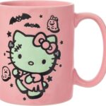 Spooky Cheers: Hello Kitty's Halloween Frankenstein Mug