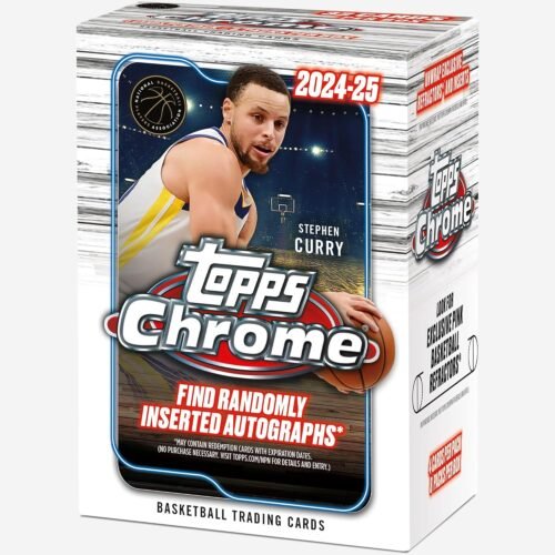 2024-25 Topps Chrome Basketball Sealed Value Box: A Collector’s Dream!