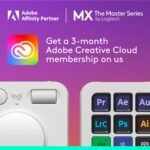 Logitech MX Creative Console: Custom LCD Keys & Control Dial for Enhanced Design and Productivity