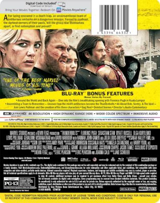 Thunderbolts UHD Combo Digital Steelbook 10 Thunderbolts* - UHD Combo + Digital + Steelbook