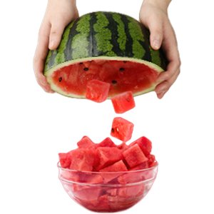 watermelon cut