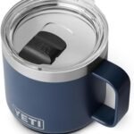 YETI 14 oz Insulated Ceramic Mug with MagSlider Lid – Stackable Convenience in Navy