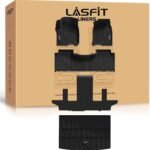 Premium Custom-Fit Floor Mats and Cargo Liner for Chevy Suburban, GMC Yukon XL, and Cadillac Escalade ESV (2021-2026, 7-Seat Models Only)