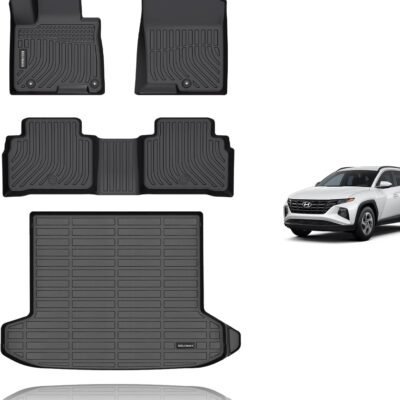 All-Weather Floor and Cargo Liners for Hyundai Tucson: Custom Fit & Durable Protection