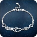 Elegant Adjustable Silver Bracelet: Perfect Gift for Weddings and Mother's Day!