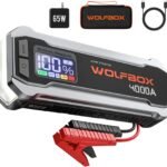 WOLFBOX 4000A: Ultimate Portable Jump Starter for Quick Car Recovery and Emergency Power.