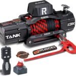 RUGCEL TANK Series 12V Waterproof Electric Winch: 13,500 lb Pull with Wireless Control for SUV, Truck & Trailer