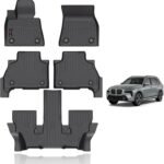 Custom TPE Floor Mats for 2019-2026 BMW X7 - Odorless Protection for 6-Passenger Models