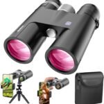 Premium 18x50 HD Binoculars with Enhanced Phone Adapter and Tripod for Outdoor Enthusiasts