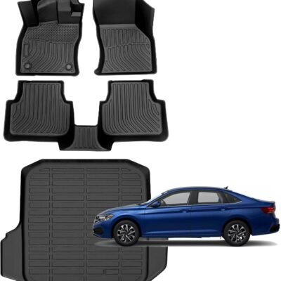 All-Weather Floor Mats for Volkswagen Jetta (2019-2025) – Perfect Fit and Ultimate Protection