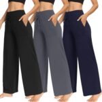Versatile Wide Leg Lounge Pants with Pockets for Ultimate Comfort