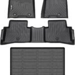 All-Weather TPE Floor & Cargo Mats for 2016-2021 Hyundai Tucson - Custom Black Protection Set