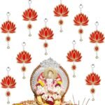 Elegant Lotus Wall Hangings for Diwali and Pooja Decor