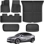 Premium All-Weather Floor & Cargo Mats for 2025-2026 Tesla Model Y Juniper
