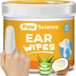 Coconut Infused Wipes for Soothing and Cleaning Pet Ears
