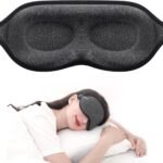 Ultimate Comfort: 3D Luxury Sleep Mask for Total Light Blockage and Eye Wellness