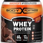Indulge in Rich Chocolate Protein Power: Body Fortress 100% Whey, 1.78lbs