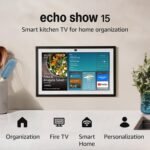 Smart Kitchen Companion: Amazon Echo Show 15 with Fire TV and Alexa