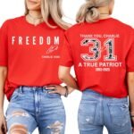 Defend Your Values: Patriotic Charlie Kirk Graphic Tee