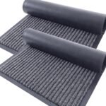 Durable Dual-Pack Indoor/Outdoor Welcome Mats – Stylish, Waterproof, and Easy to Clean!