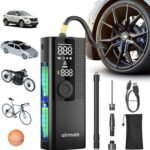 All-in-One Portable Air Pump: Inflate Tires and Gear with Ease!