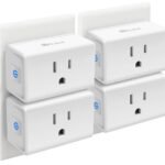Compact Smart Wi-Fi Plugs: Control Your Home with Alexa and Google Assistant