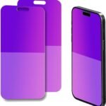 Privacy Shield Pro: Dual Matte & Glossy Tempered Glass Screen Protectors for iPhone 13...