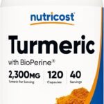 Powerful Turmeric Curcumin Extract with BioPerine for Enhanced Absorption - 120 Veggie...