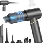 Compact Power: Ultra Quiet Cordless Handheld Vacuum for Home and Car