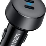 Fast Charging on the Go: Anker 40W Dual-Port USB C Car Adapter