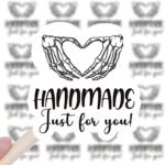 Whimsical Halloween Seals: 240 PCS Handmade Stickers for Your Unique Creations