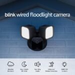 Blink Wired Floodlight Camera: High-Definition Security with Smart Motion Alerts and...