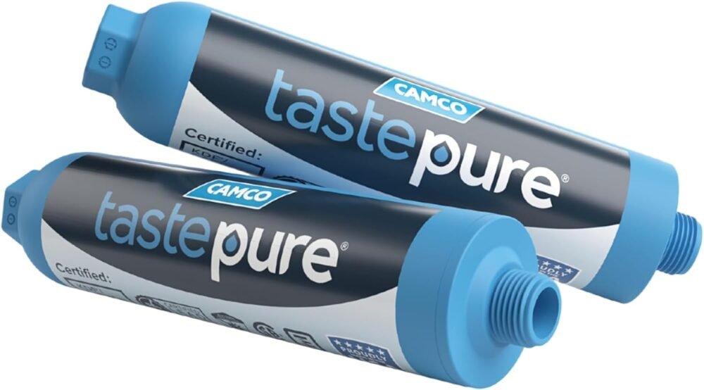 Camco Tastepure RV Water Filter: Superior 6-Step Filtration for Pure Camping Hydration...