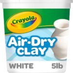 Natural White Crayola Air Dry Clay: Essential Crafting Material for Creative Classrooms