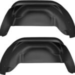 Ultimate Protection: Husky Liners Rear Wheel Well Guards for 2017-2024 Ford F-250/F-350