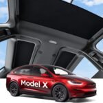 2025 Tesla Model X Upgrade: Premium Nano Coated Sunshade with Superior Heat Insulation