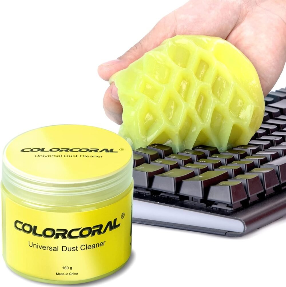 Versatile Dust Cleaning Gel for Electronics and Cars - 160g Universal Cleaner