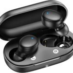 Kurdene Bluetooth 5.3 Earbuds: Lightweight, Deep Bass Headphones with Clear Call Capability for Active Lifestyles.