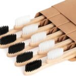 Eco-Friendly Bamboo Toothbrush Set: 10 Soft Bristle, Compostable, and BPA-Free Choices