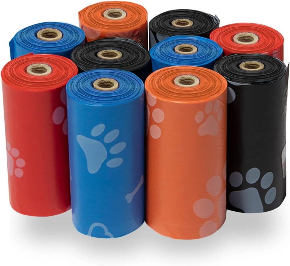Ultra-Durable Dog Waste Bags: 150 Leak-Proof and Tear-Resistant Solutions for Easy...