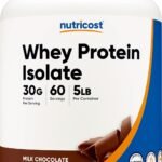 Rich Chocolate Dream: Nutricost Whey Protein Isolate 5lbs