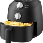 Versatile 2.1 Quart Air Fryer with 12 Cooking Options and Easy Cleanup