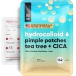 LE GUSHE Invisible Acne Solution: Hydrocolloid Patches with Tea Tree Oil for Clear Skin