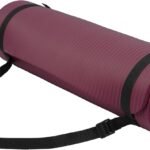 Premium 1/2-Inch Extra Thick High-Density Yoga Mat with Carrying Strap for All Your Fitness Needs