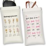 Faith-Filled Eyewear: Inspirational Bible Verse Sunglass Pouch Set