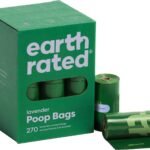 Leak-Proof Lavender-Scented Dog Waste Bags: 270 Extra-Thick Refill Rolls