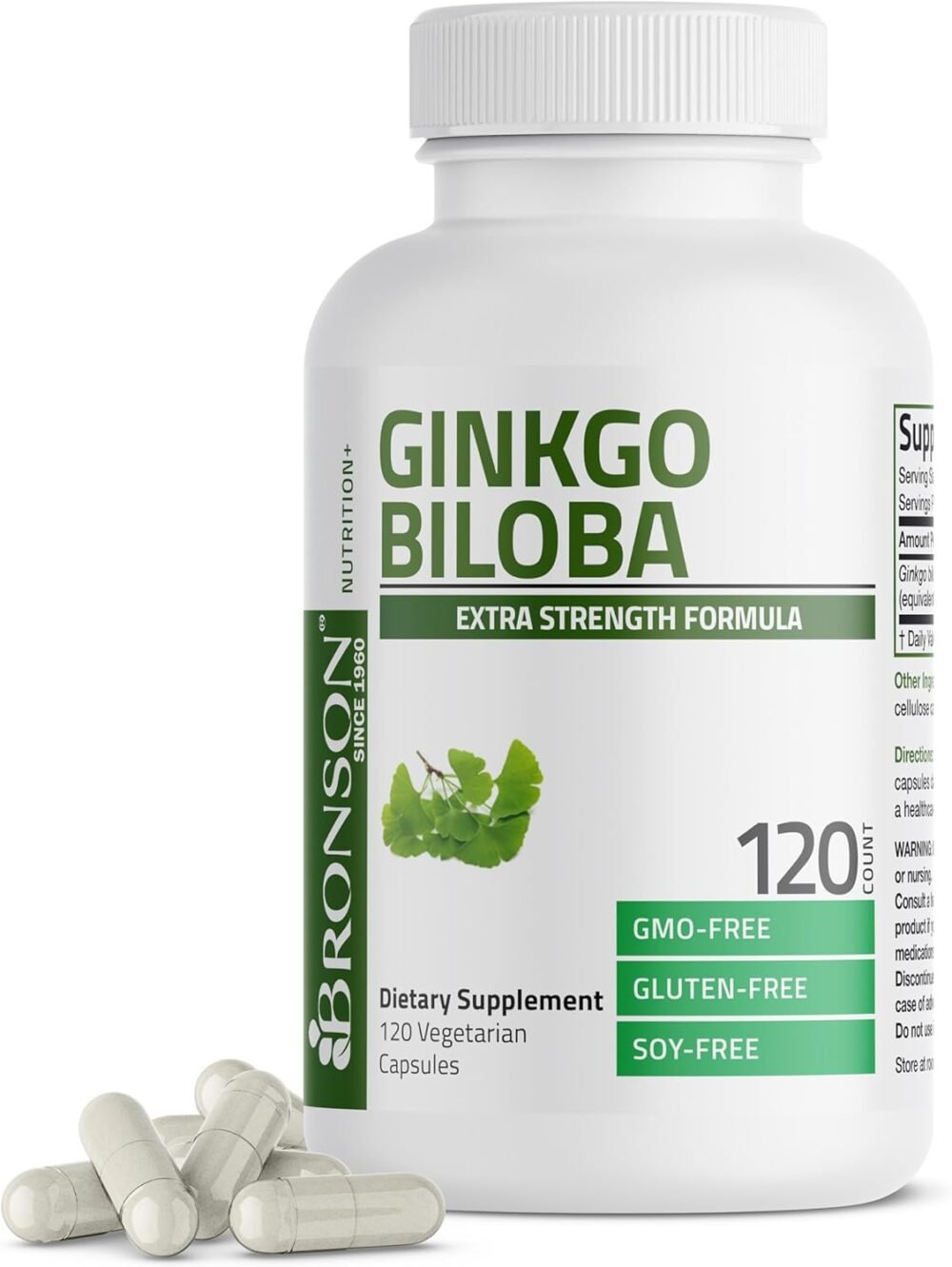 Bronson Ginkgo Biloba Extra Strength: Elevate Your Memory and Cognitive Wellness