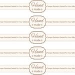 Creative Freshness Seals for Handmade Baking and Craft Gifts