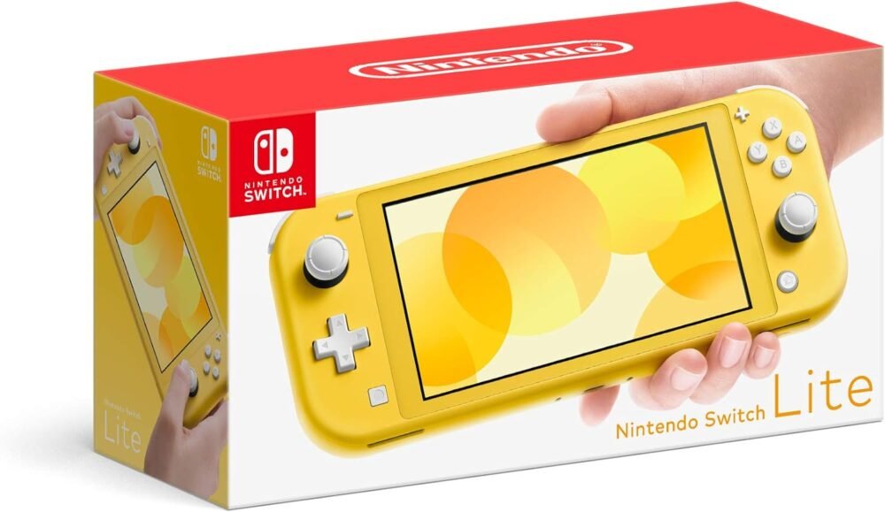 Sunny Joy: Nintendo Switch Lite in Vibrant Yellow