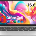 Versatile 15.6" Laptop: Ideal for Business & Study with Office 365 and Expandable Storage